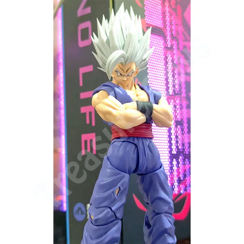 In Stock HM Studio Gohan Head Sculpt Dragon Ball Super Saiyan Gohan Beast Head Accessories Anime Action Figures Model Toys Gifts