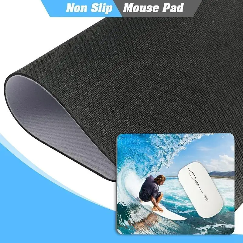 50Pcs MDF Blank Keychain for Valentines Day Gift Making Pillow Cover Mouse Pad