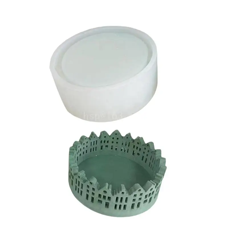 Silicone Stand Mould House Ornament Molds Silicone Holder Molds Crafting Moulds Silicone Texture