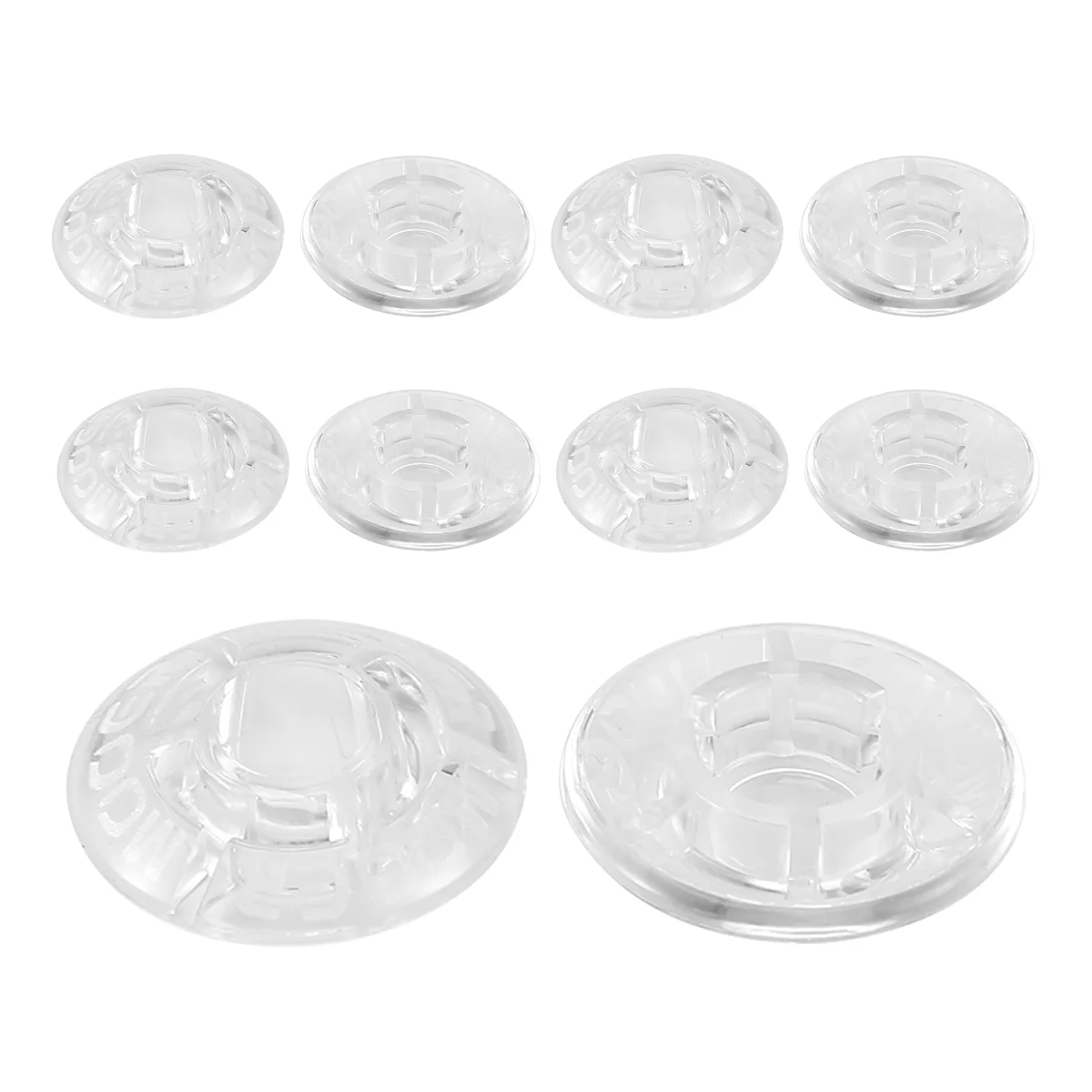 ONNL MOOER 10Pcs 버섯 기타 이펙트 페달 풋 네일 캡 앰프 풋 스위치 기타 페달 손잡이 보호대