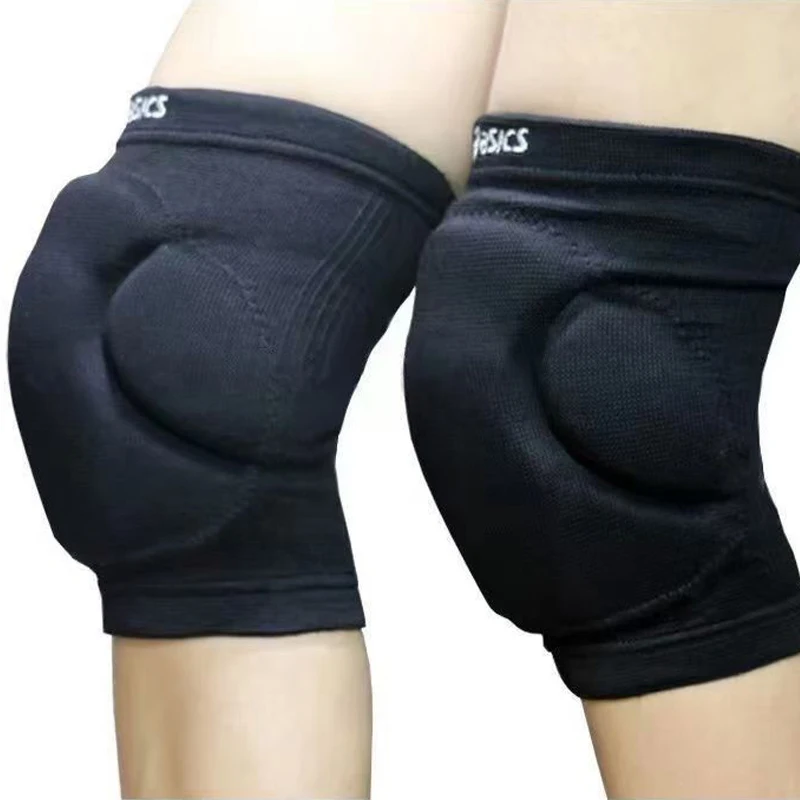 1 Pair Sports Thickening Knee Pads Volleyball Football Extreme Sports Kneepad Brace Support Dancing Yoga Elastic Knee Protector