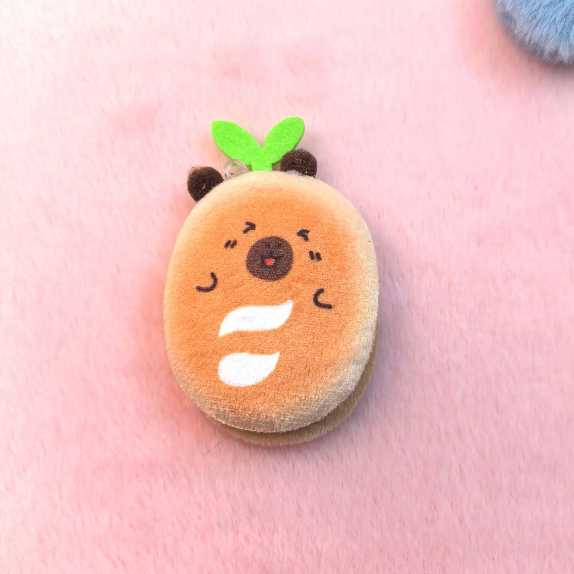 ตุ๊กตาอาหารการ์ตูน พวงกุญแจตุ๊กตาขนมจีน พวงกุญแจตกแต่งกระเป๋าเป้ ตุ๊กตาคู่รัก