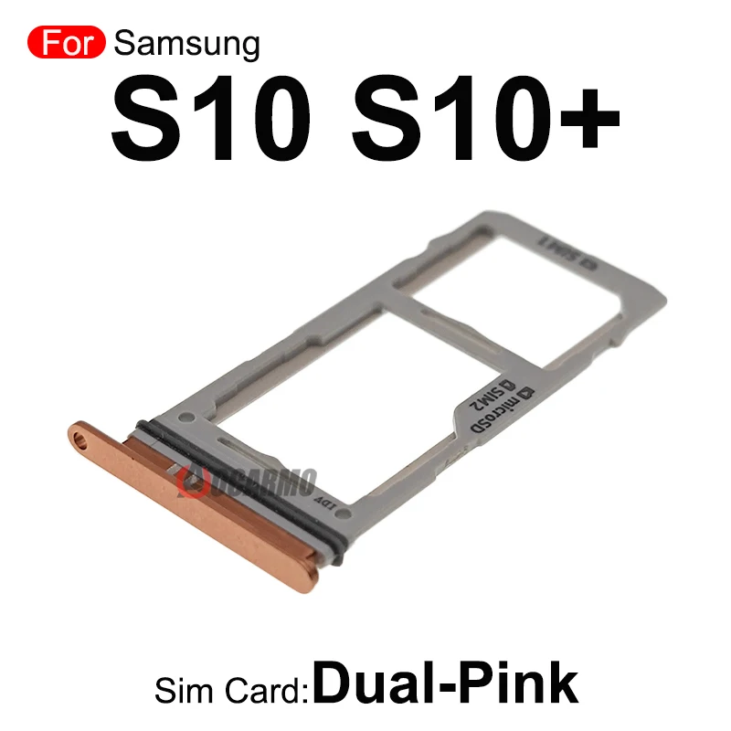 ブラックブルーシルバーシングル + デュアル Sim トレイ MicroSD SIM 