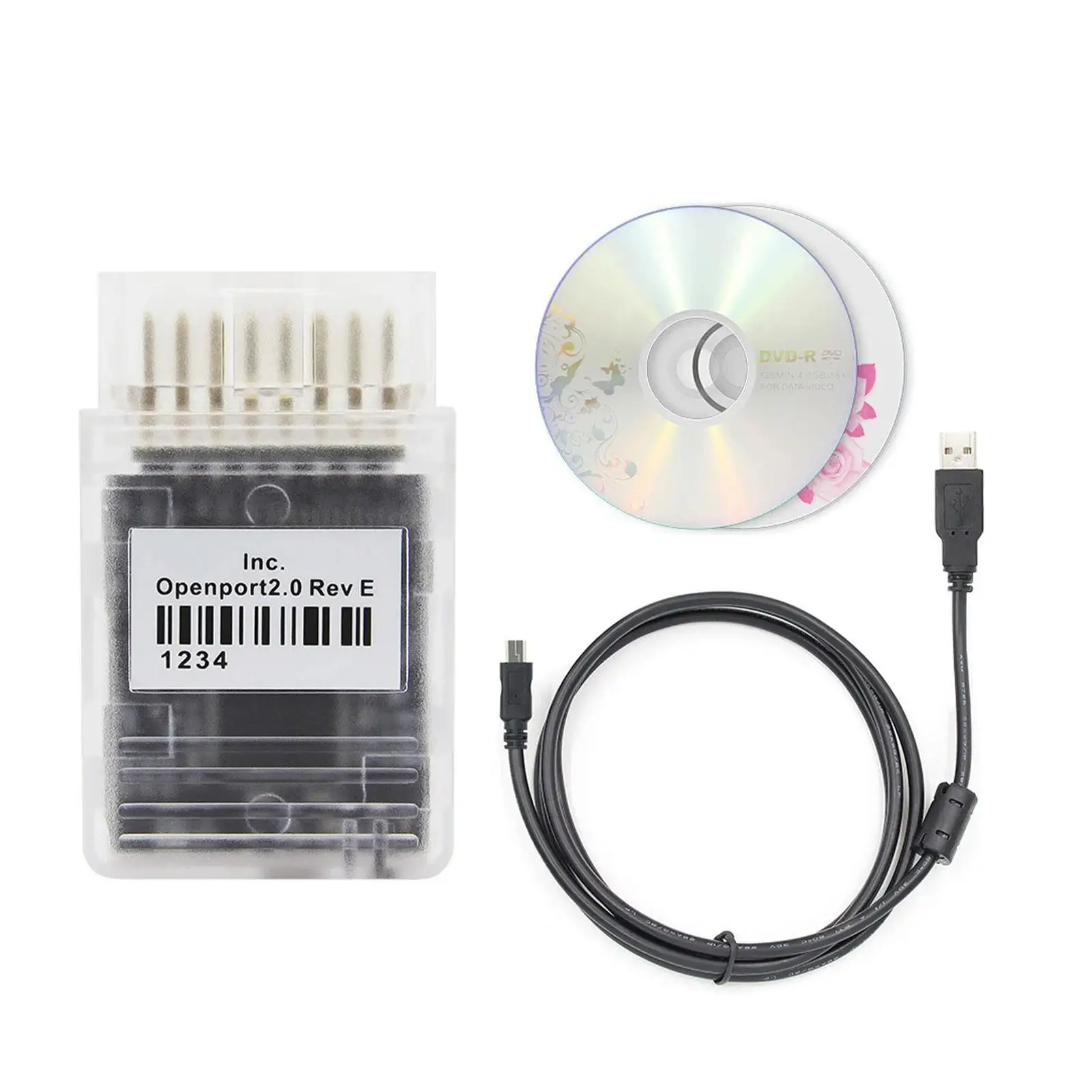 Openport 2.0 ECU Chip Tuning Tool Full Chip Open Port ECU Flash OBD 2 Connector For Mercedes For Benz Multi-Brand Cars