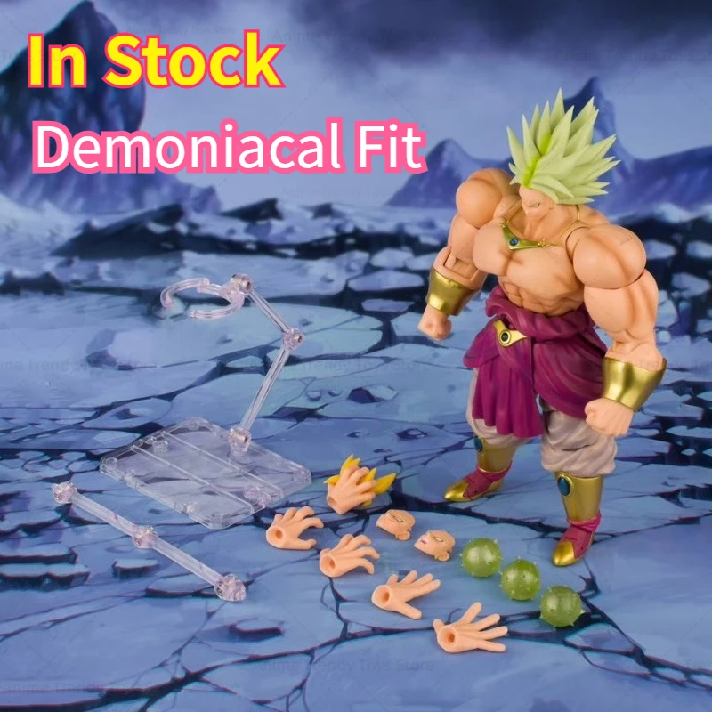 En stock Dragon Ball Demoniacal Fit DF SSJ Legendary Berserker Shatter The Universe Broly figura de acción juguete modelo regalo WY