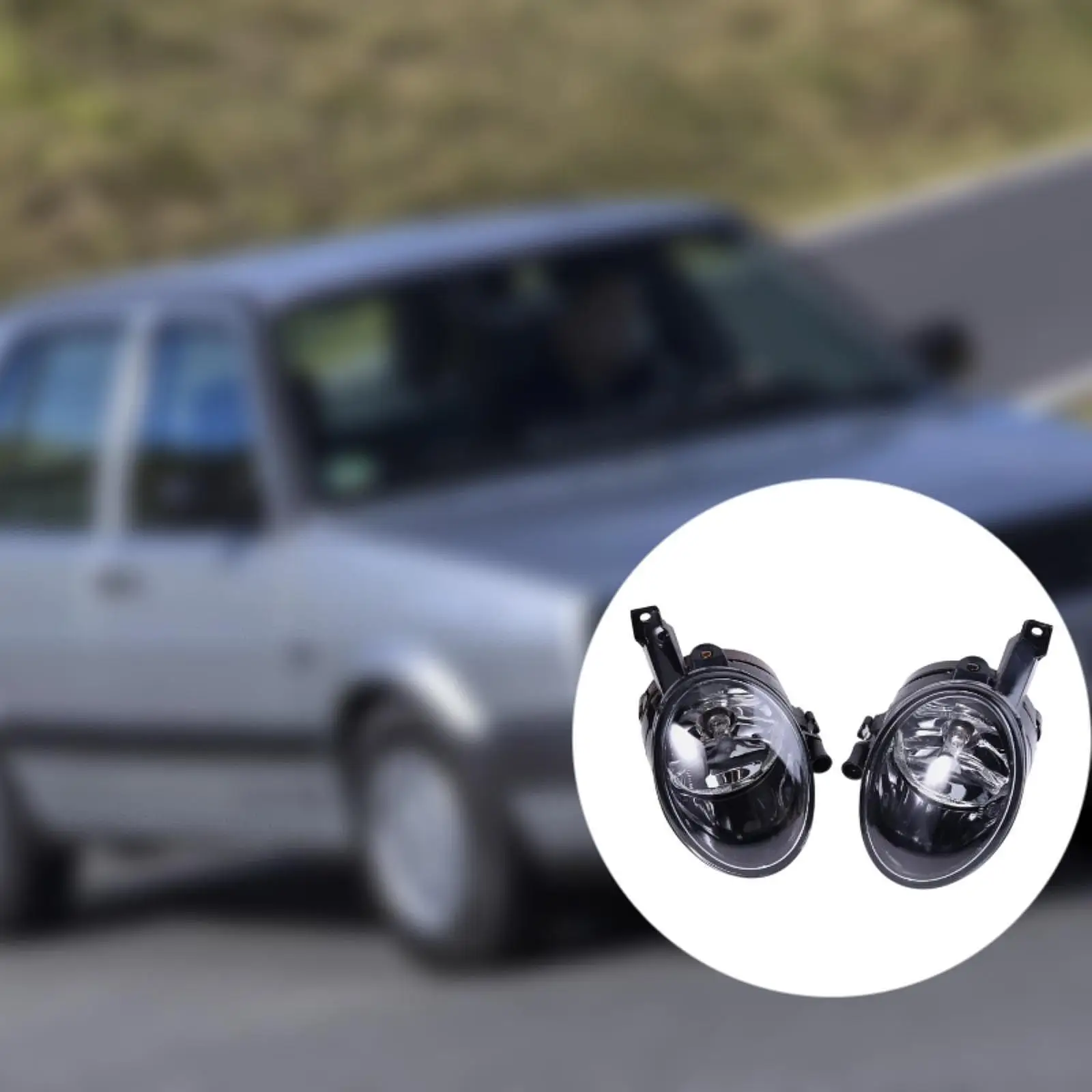 

1 Pair Driving Fog Lights Lamps Replacement 5K0941699/5K0941700 Easy