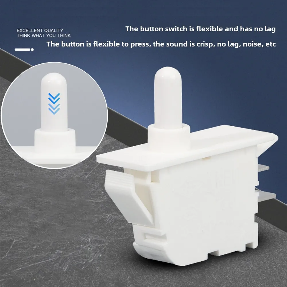 

1PCS 2Pin/3Pin Microswitch 2A 250V IP54 Door Switch Normally Open/Normally Closed Refrigerators Fridge Freezer Light Switch