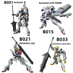 Gaogao Geassembleerd Model Anime Mobiel Pak Ijzerbloedige Wezen Hg 1/144 Barbatos Lupus Rex Bael Vidar Robot Speelgoedactiefiguur