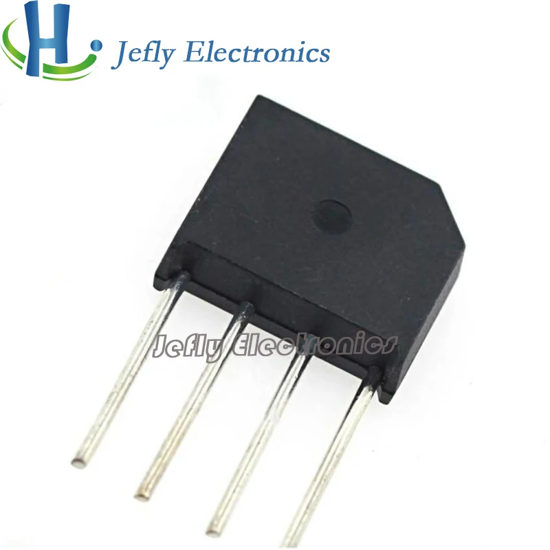 Picture 3: 5pcs RS407 Flat Bridge Rectifier 4A700V New Bridge Stack for Electronics