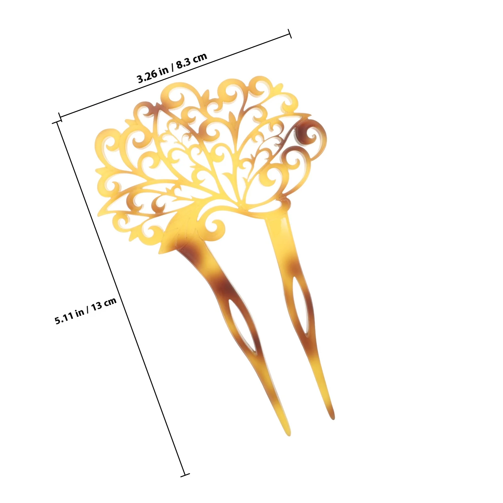 Peacock Opening Stick Chinese Fork For Women Vintage Updo Chignon Pin Long Hair Accessories Bun Pins U Shaped Hairpins