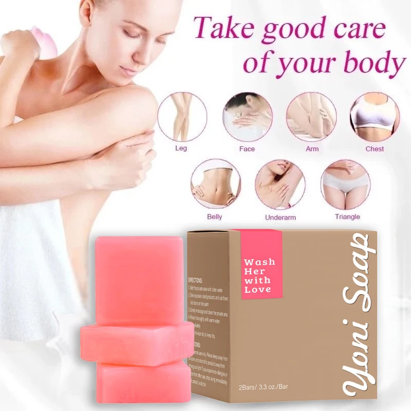 

Strawberry Intimate Care Soap Feminine Wash Ph Balance Gentle Cleansing Handmade Soap Private Part Care Pink Toning Bath Soap