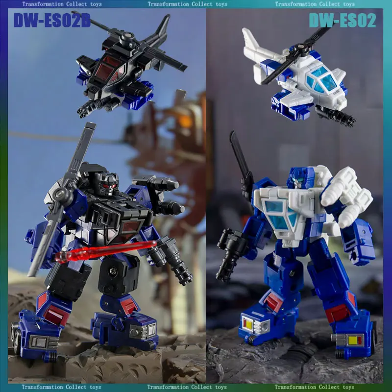 

Новая трансформируемая фигурка Dr.Wu DW-ES02 Warrior Trap DW-ES02B Night Patrol Version, коллекционная модель, миниатюрная игрушка, подарок