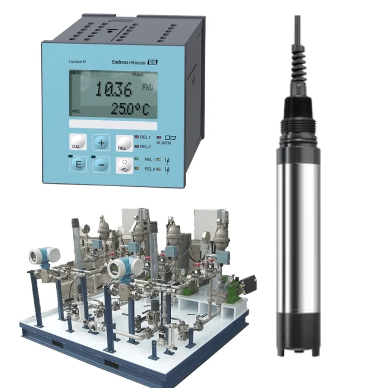Endress+Hauser Liquisys M CUM223/CM42 Transmitter CUM223-TU0005/CM42-IAA200EAD E+H Oxymax COS61D Sensor