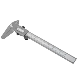 5 Inch/120mm Metal Manual Vernier Caliper High Precise Measuring Tools Micrometer Ruler