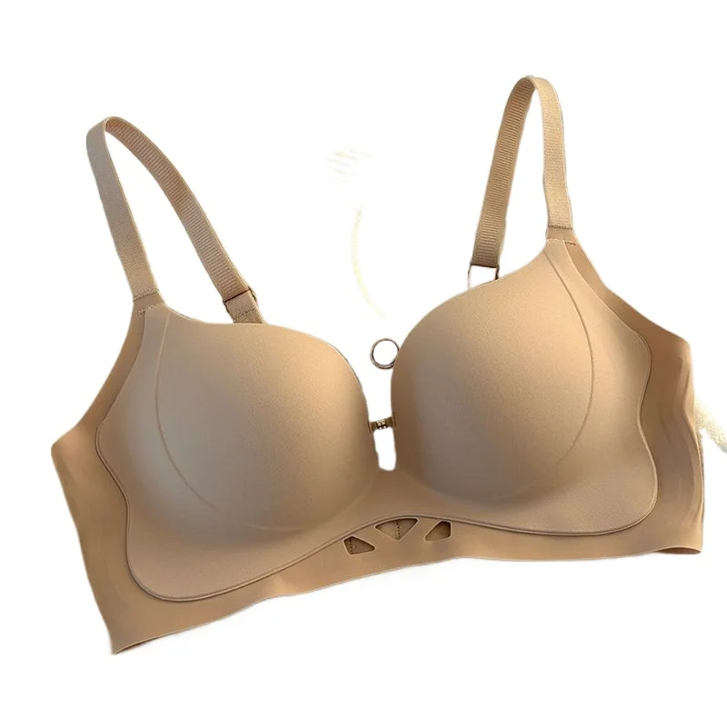 

2026 New Seamless Invisible Push Up Bra for Small Bust, Lift & Enhance, Anti-Sagging Side Support Underwire