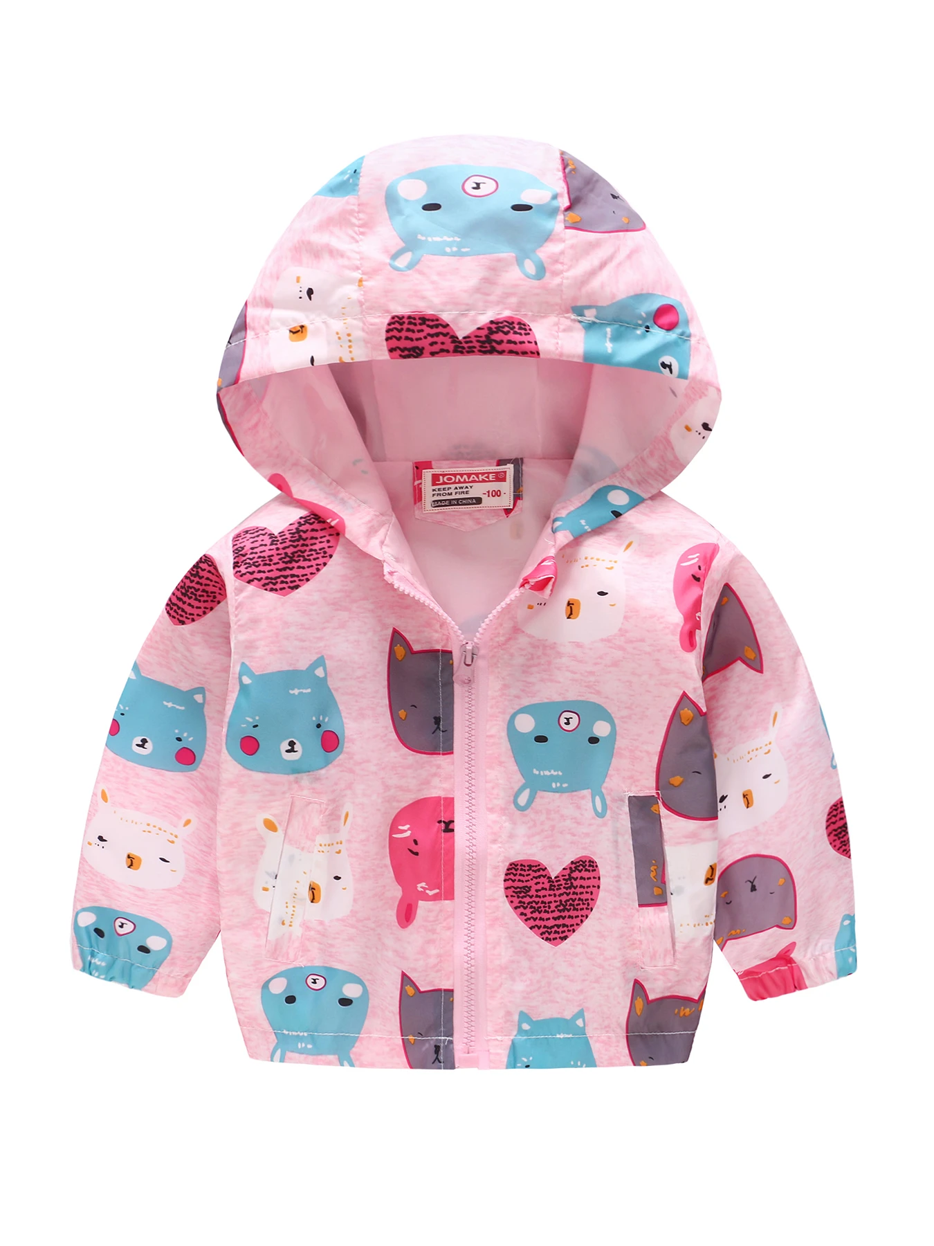 Stylish cartoon trench coat jackets for boys and girls - perfect casual wear!