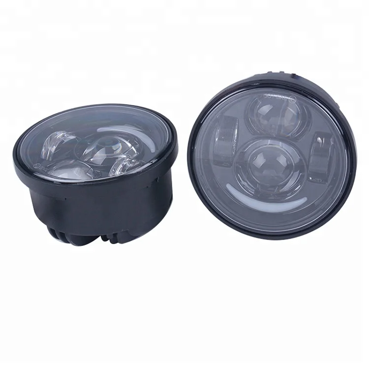 Motor accessories 5inch led headlight with DRL round high low beam driving headlights for Motorcycle