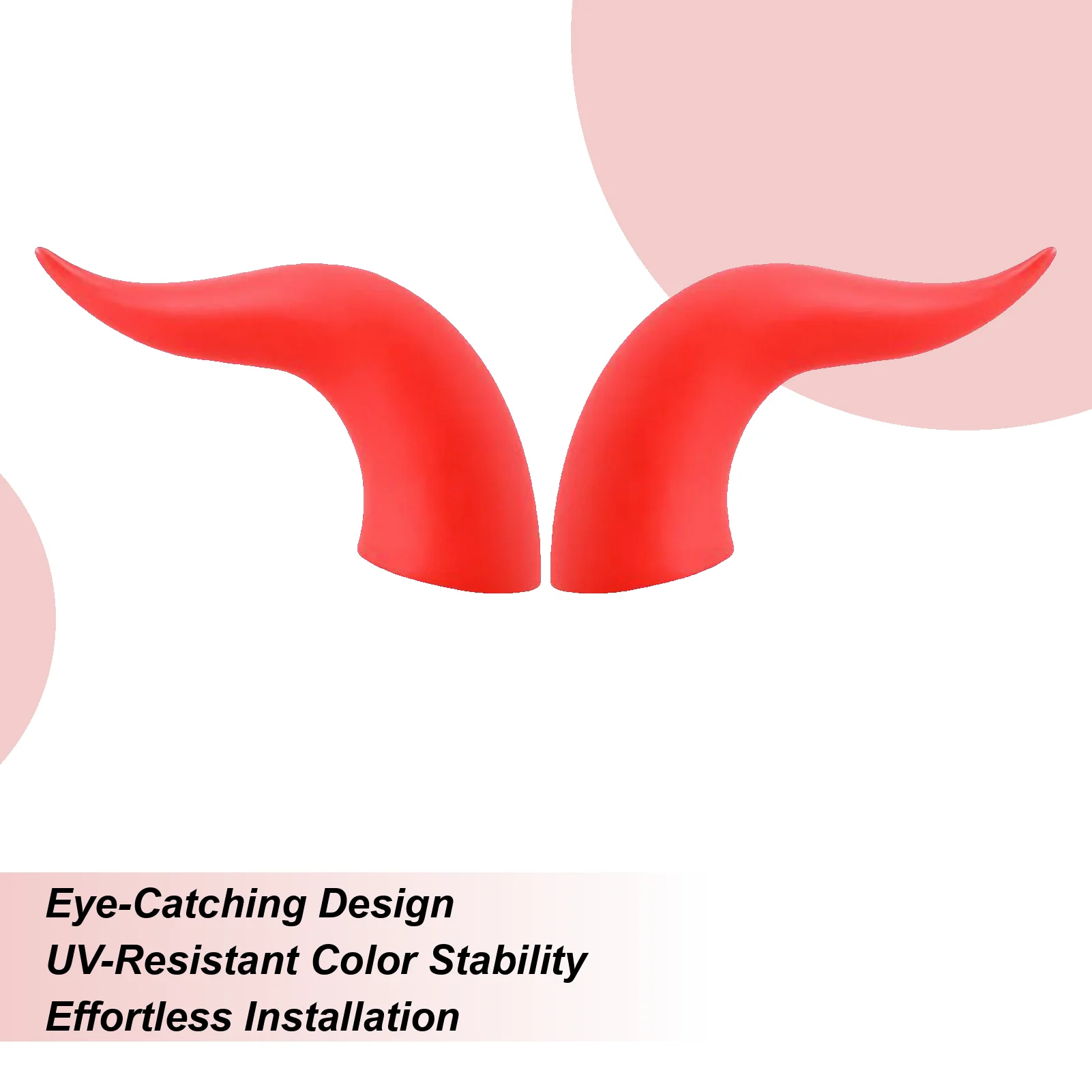 

Украшение крыши автомобиля, 2 шт., рог дракона, внешняя модификация автомобиля, украшение на крышу автомобиля для внедорожников, автофургонов, грузовиков, дорожных поездок