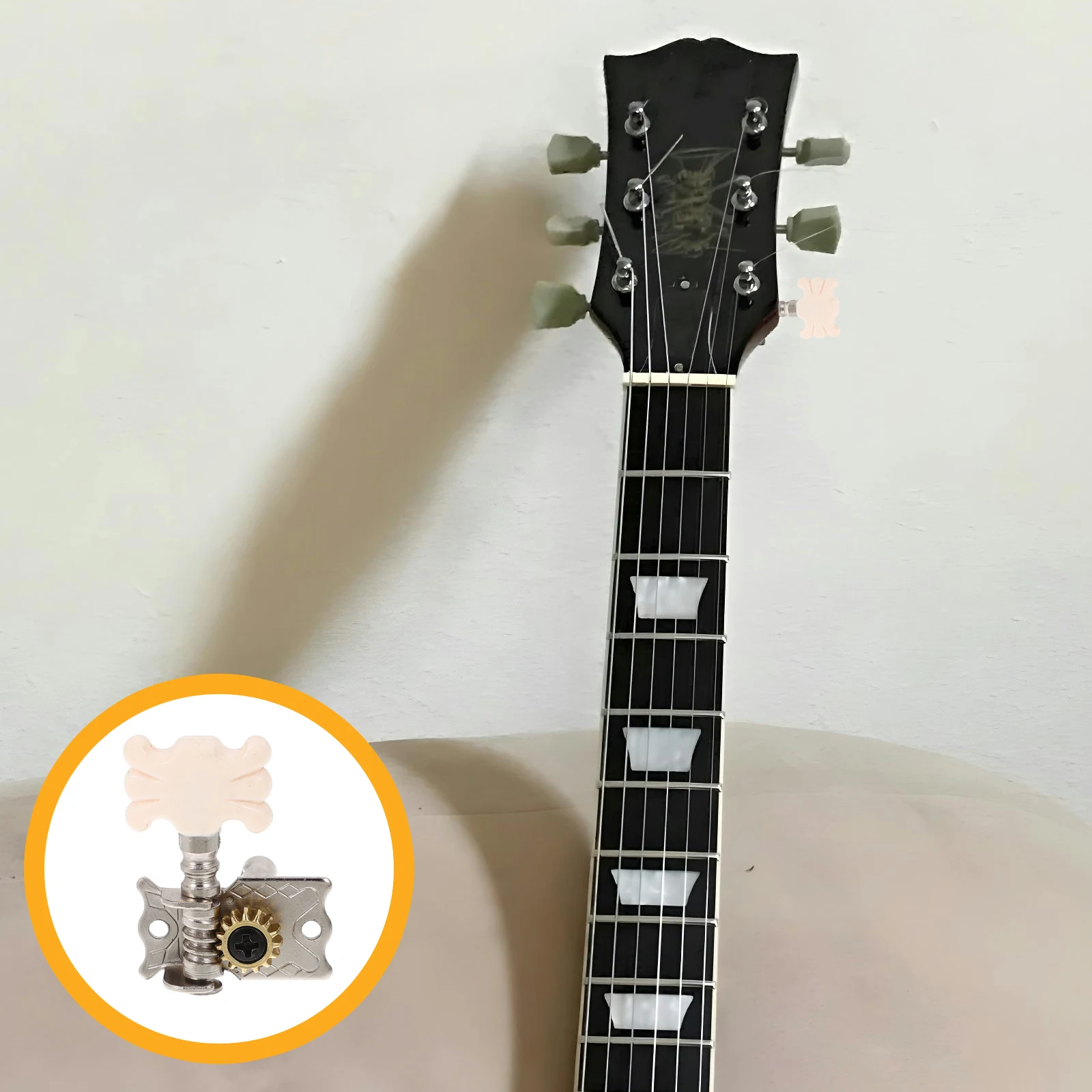 

Universal Guitar Tuning Pegs Heads Durable Replacement For Folk Electric Guitars String Fixer Guitar Turner