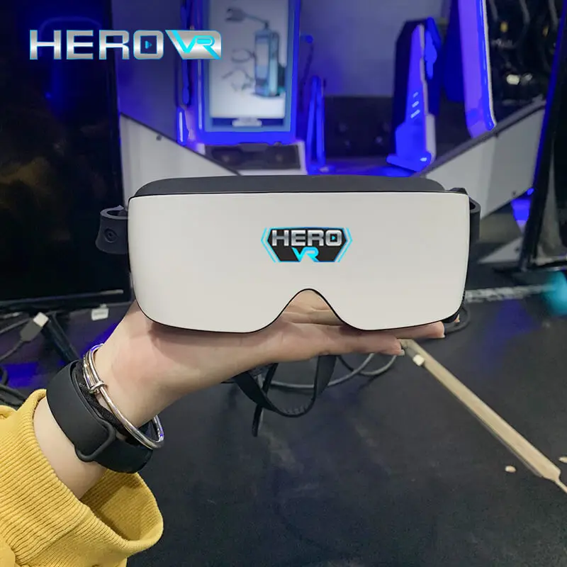 

HEROVR Wifi Ultra Lightweight 130G 9D Cinema Egg Simulator VR Glasses 4K Pro VR Headset