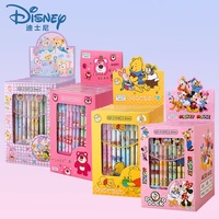 12pcs Disney Erasable Gel Pen Mickey Minne Lotso Pooh Stellalou Student Neutral Pen Office Stationery School Supplies Wholesale