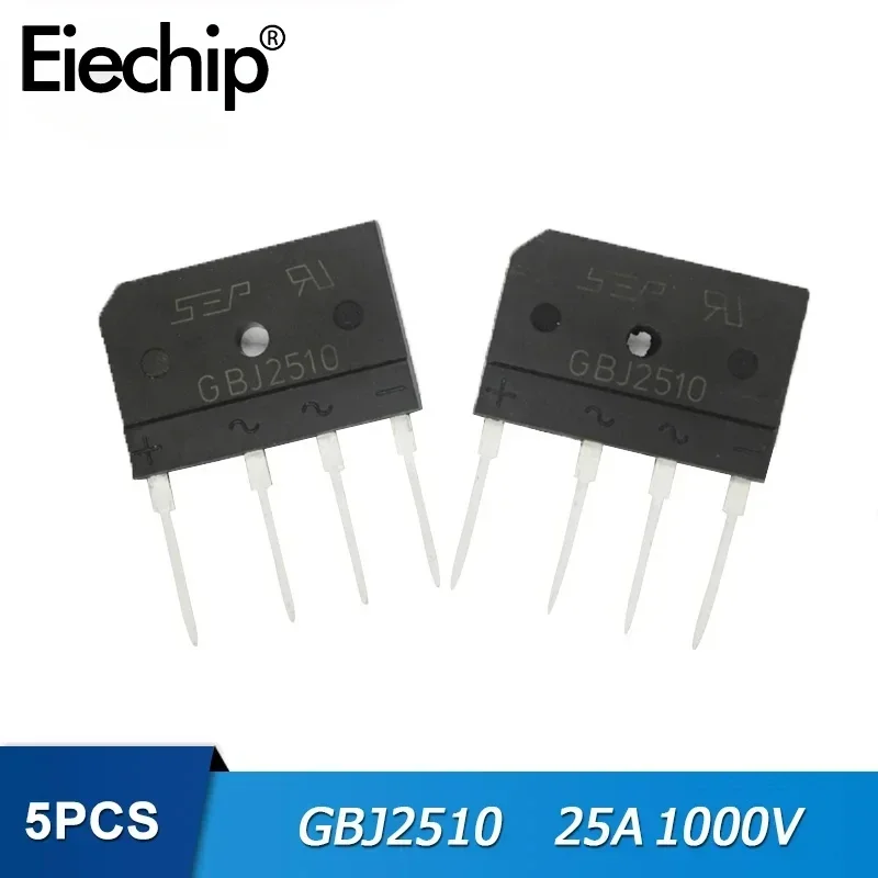 5PCS Diode Bridge Rectifier DIP GBJ1510 GBJ2510 GBJ3510 GBU1510 Rectifier Kit