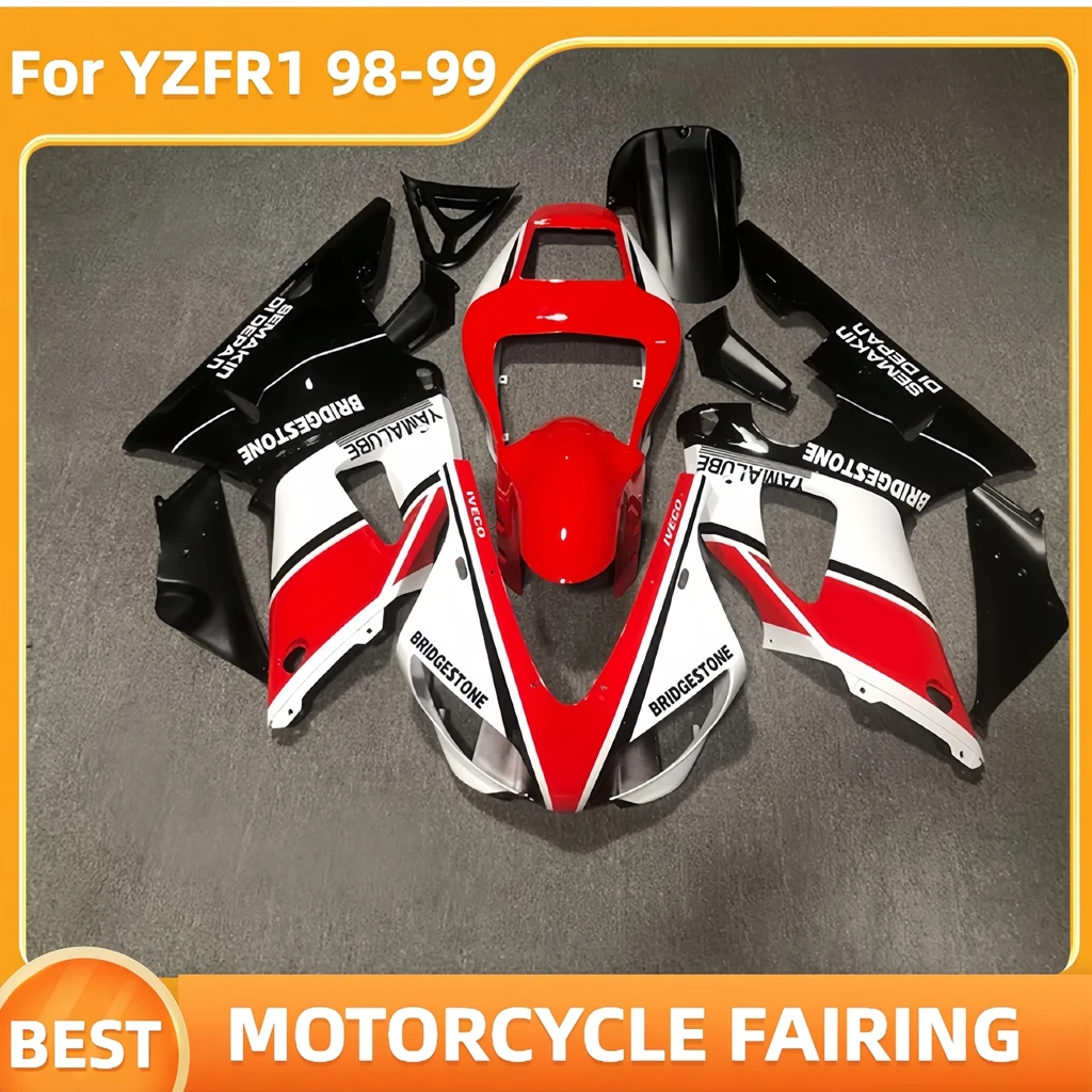 For YAMAHA 98 99 YZF R1 1998 1999 YZFR1 1000CC Chinese Motorcycle Fairings Bodywork YZFR1 98 99 Painted Body Rebuild Aftermarket