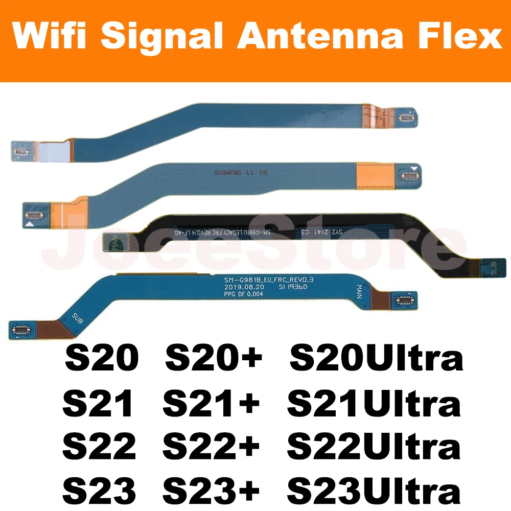 Płyta główna WIFI Connect Flex dla Samsung Galaxy S23 S22 S21 S20 Plus Ultra FE sygnał antena płyta główna złącze Flex Cable