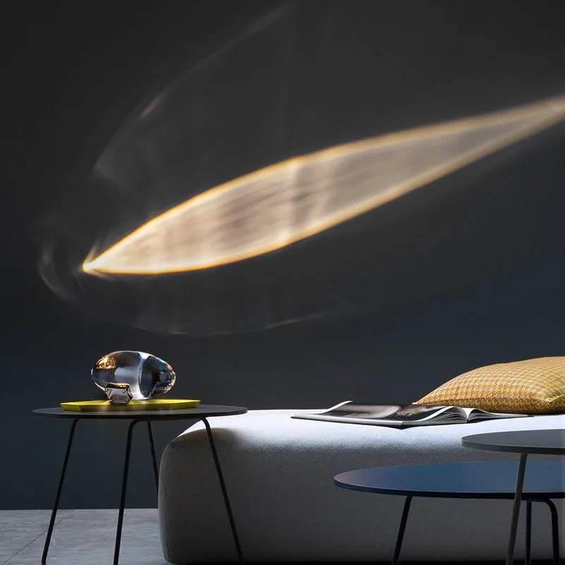 Simple decoration bedside atmosphere projection light sky angel eye crystal light