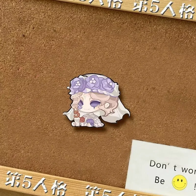 Трехмерные значки The Fifth Personality, декоративные предметы, подарки и аксессуары для студентов с героями мультфильмов