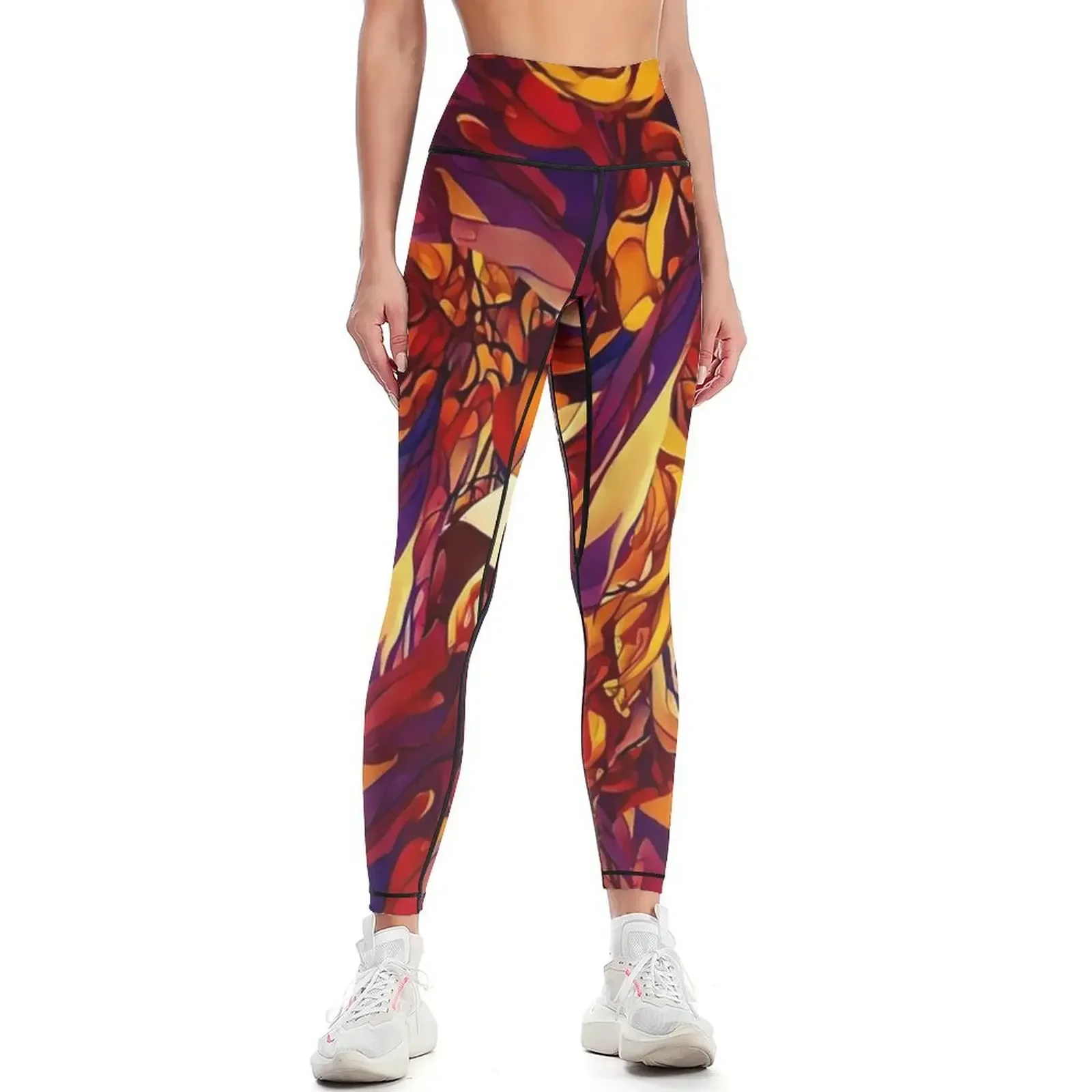 

Fire Dancer Leggings for physical Training pants Female legging pants sportswear gym Womens Leggings