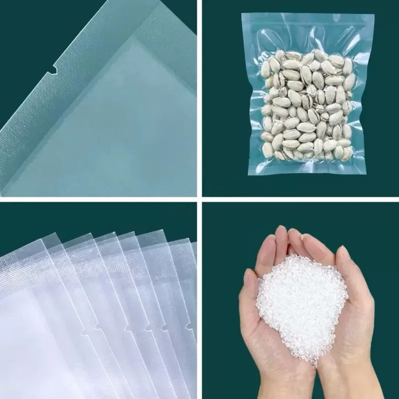 100-200pcs Vacuum Packaging Bags Vacuum Sealer Bags for Food Vacuums Packed Bag Vacuums Storage Bags Vacuums Bag