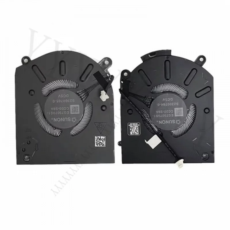 

Y+New For Dell Alienware 16X Aurora AC16250 Laptop CPU + GPU Cooling Fan