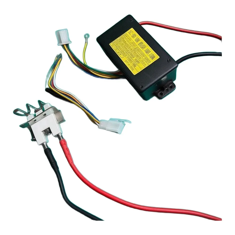 For pulse Ignition Controller for gmp 688 220V for Gas Burners with Indicator Wires Red White Yellow Blue and Ground Brown