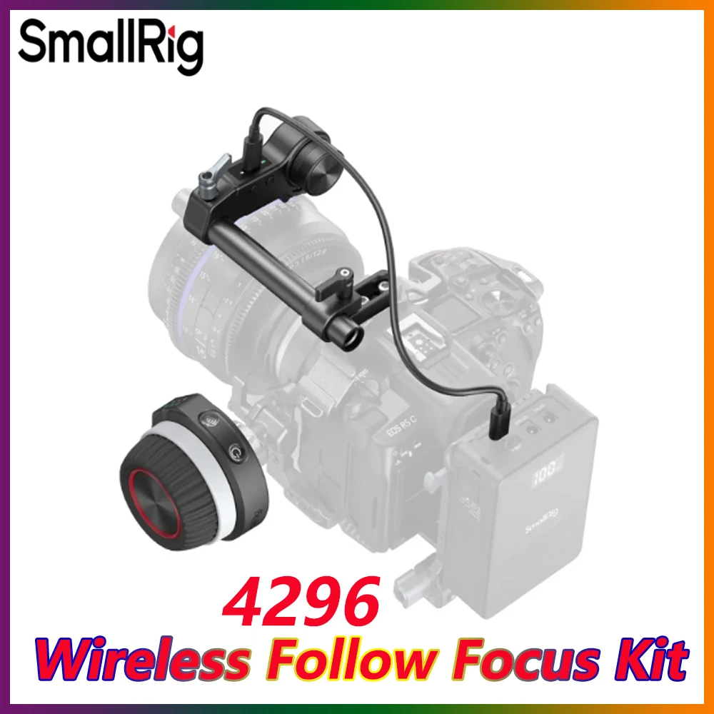 SmallRig 4295 Wireless Handwheel Controller (Lite) 4296 Wireless Follow Focus Kit (Lite) 4297 Wireless Receiver Motor (Lite)