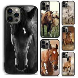 Horse Animal Running cool phone Case Cover For iPhone 17 Air 16 15 14 Plus apple 16 11 12 13 Pro Max coque