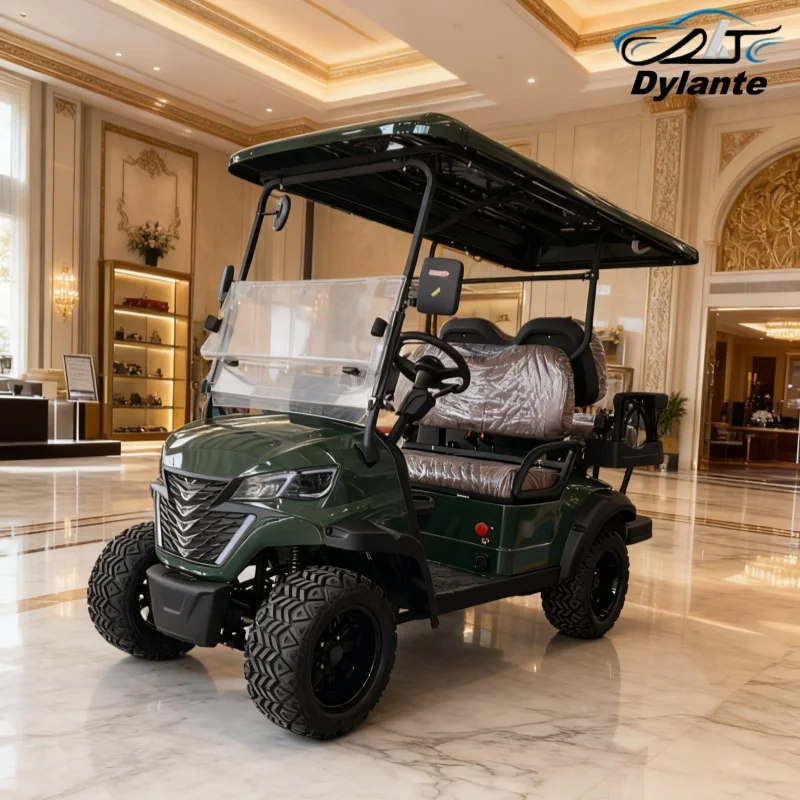 

4 кВт 5 кВт система переменного тока Роскошная 4-колесная тележка для гольфа Электрическая литиевая внедорожная тележка для гольфа новой энергии для продажи для поля гольфа