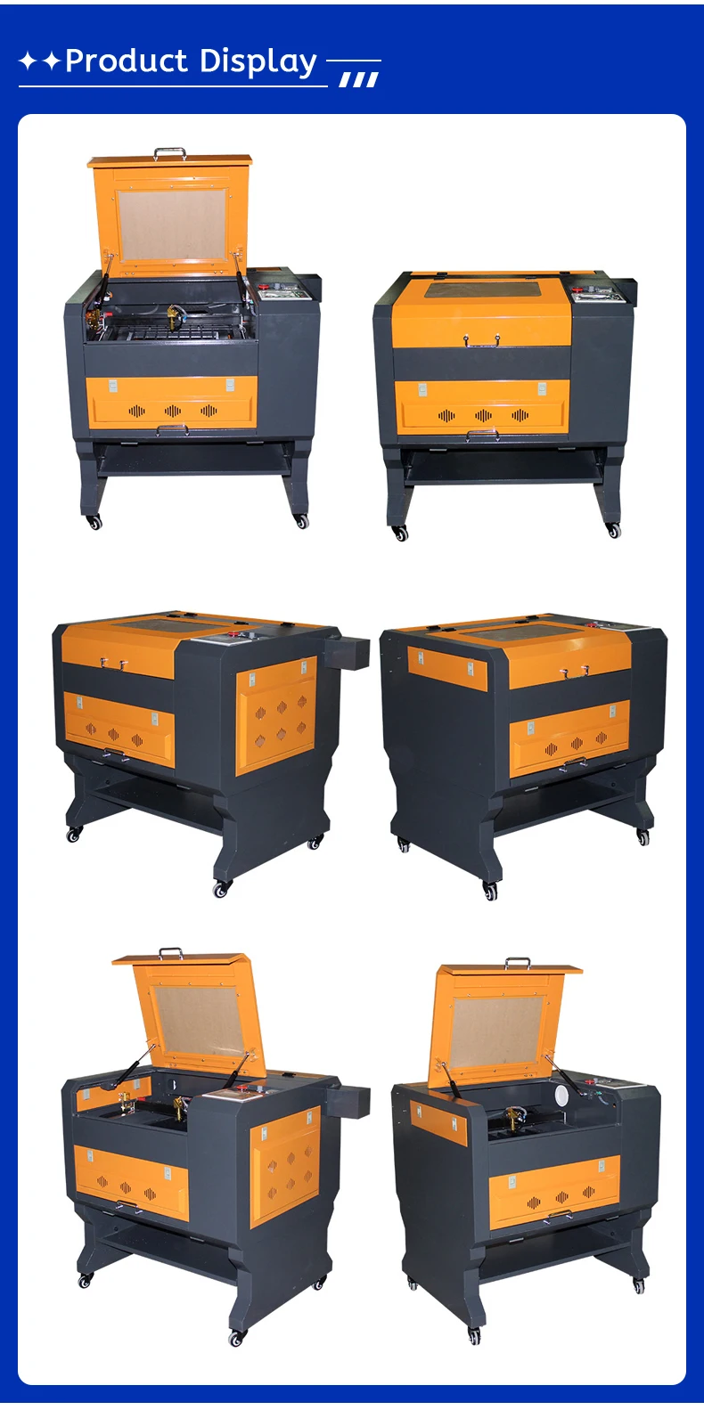 BK-K4030A Mini draagbare 4060 Co2 3D Crystal Laser subsurface graveermachine voor hout