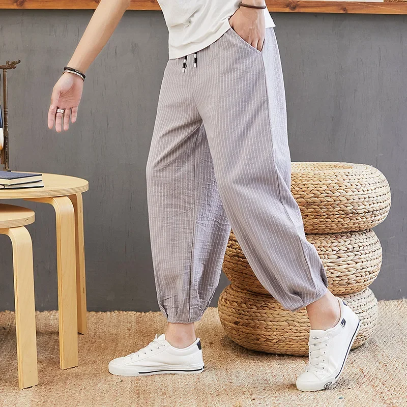 

Men's Cargo Pants Oversize Fashion Hip Hop Sweatpants Trousers Stripe Streetwear Sweatpants Pantalones Casual Techwear Pants