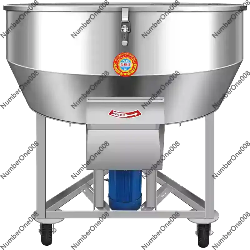 

Stainless Steel Poultry Farming Dry Powder Mixer Blender Machine 50KG-200KG For Animal Feed Plastic Feed Processing