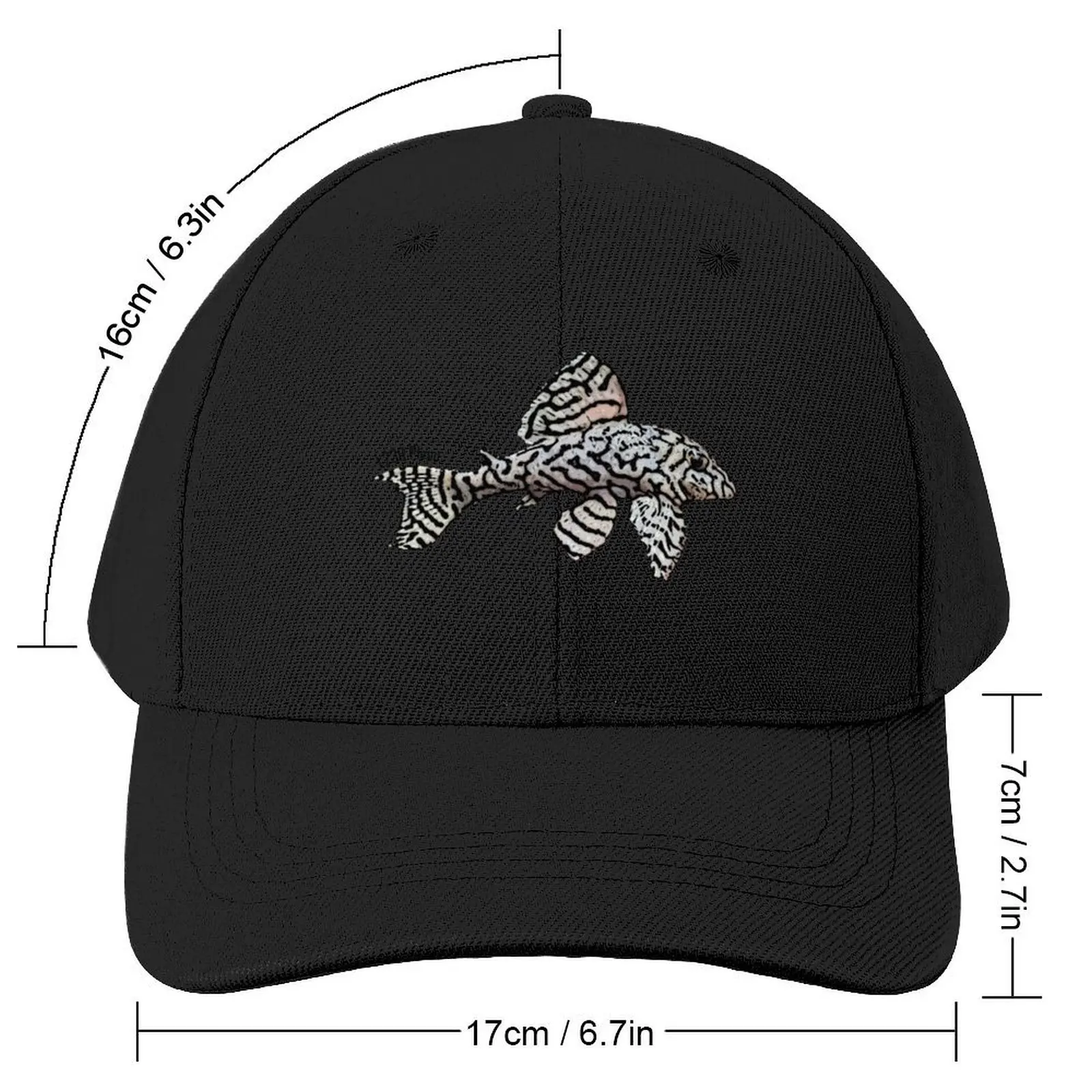 L236 Pleco fish Baseball Cap Luxury Man Hat Trucker Hat Mens Tennis Women's