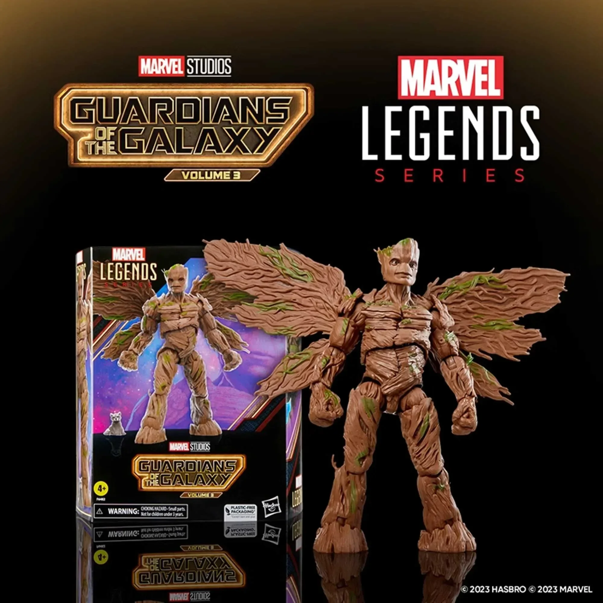 

Guardians Of The Galaxy Volume 3 Groot 6-Inch Marvel Legends Scale Action Figures Collectible Model Toys Surprise Gift