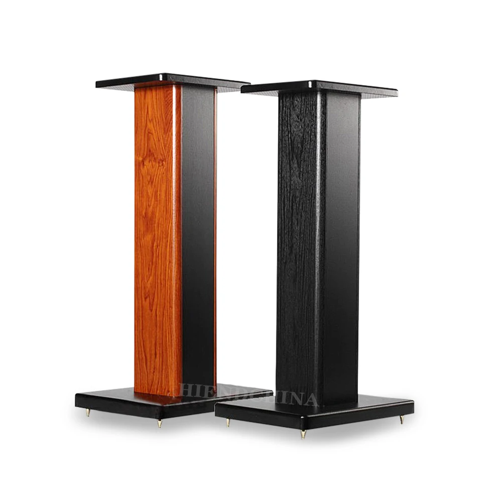 

M-101 HIFI Bookshelf Shelf/Stand Sand Filled Wood/Audio Speaker Stand 15-90cm Walnut/Acid Wood/Black For Choose（1 Pair）