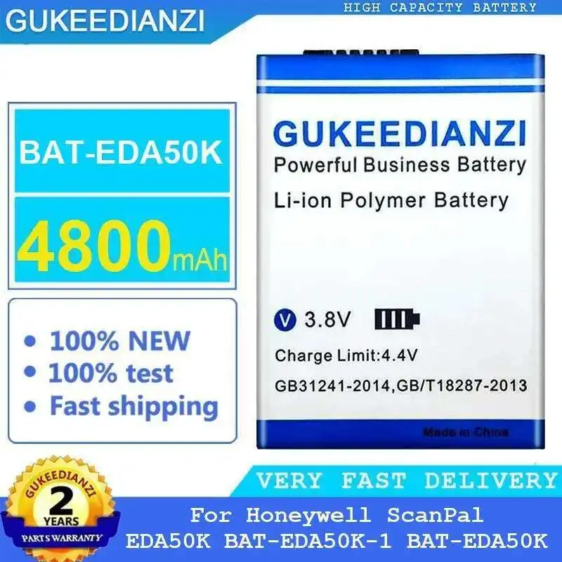 

Для Honeywell Scanpal EDA50K Bat-EDA50K-1 Bat-EDA50K Ручное терминальное устройство Безопасный аккумулятор 4800 мАч