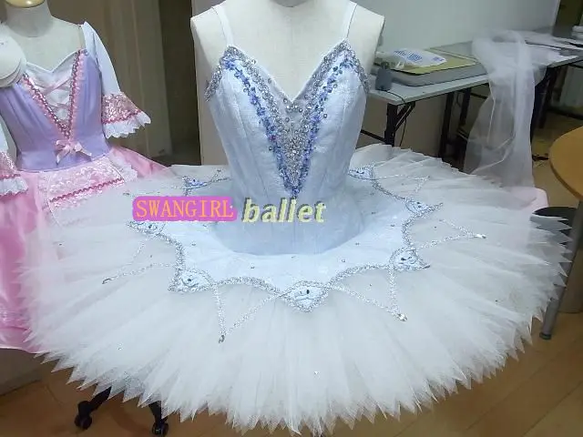 white swan lake ballet tutu adult professional ballet costumes women ballet tutu nutcracaker girls pancake tutusSB0028