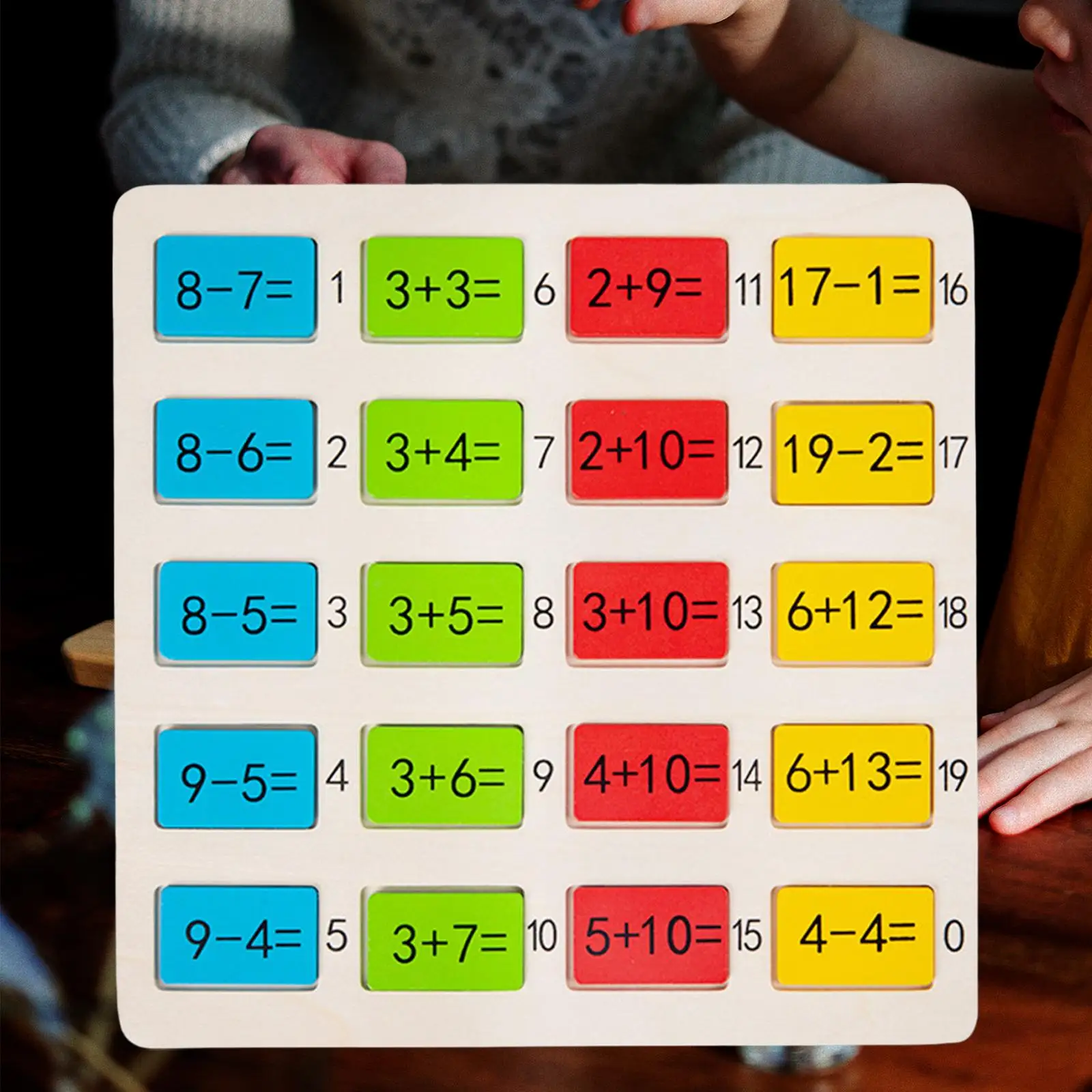 Varillas de aprendizaje de números, juguete de desarrollo, juguete de aprendizaje de matemáticas Montessori para escuelas