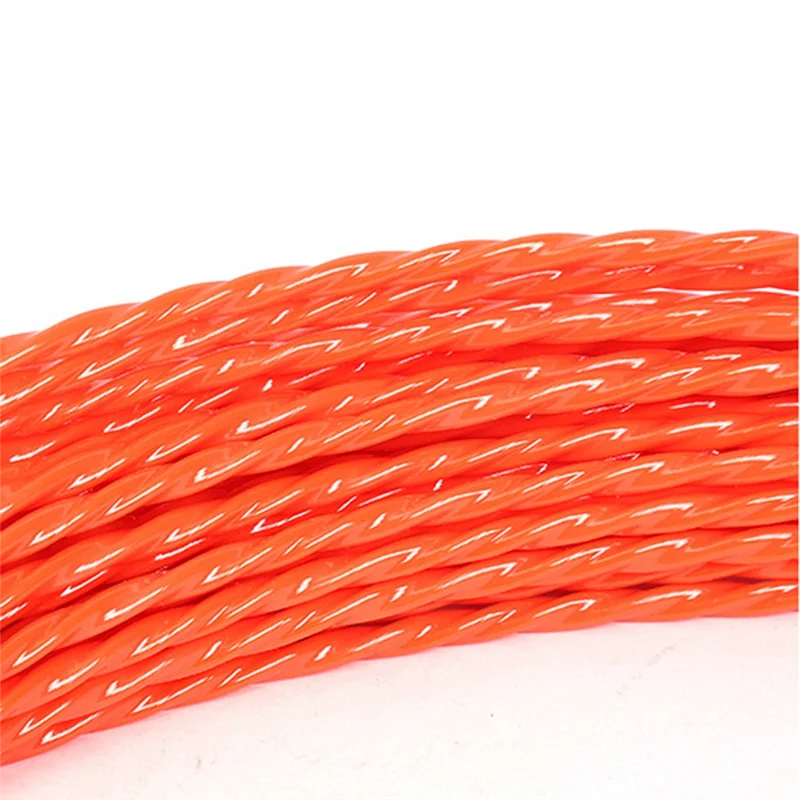 

YLS-Duct Rodder Рыболовная лента Резьба Trefoil 4,5 мм x 30 м Съемник электрического кабеля Стержень Проволочный стержень Проволочный станок