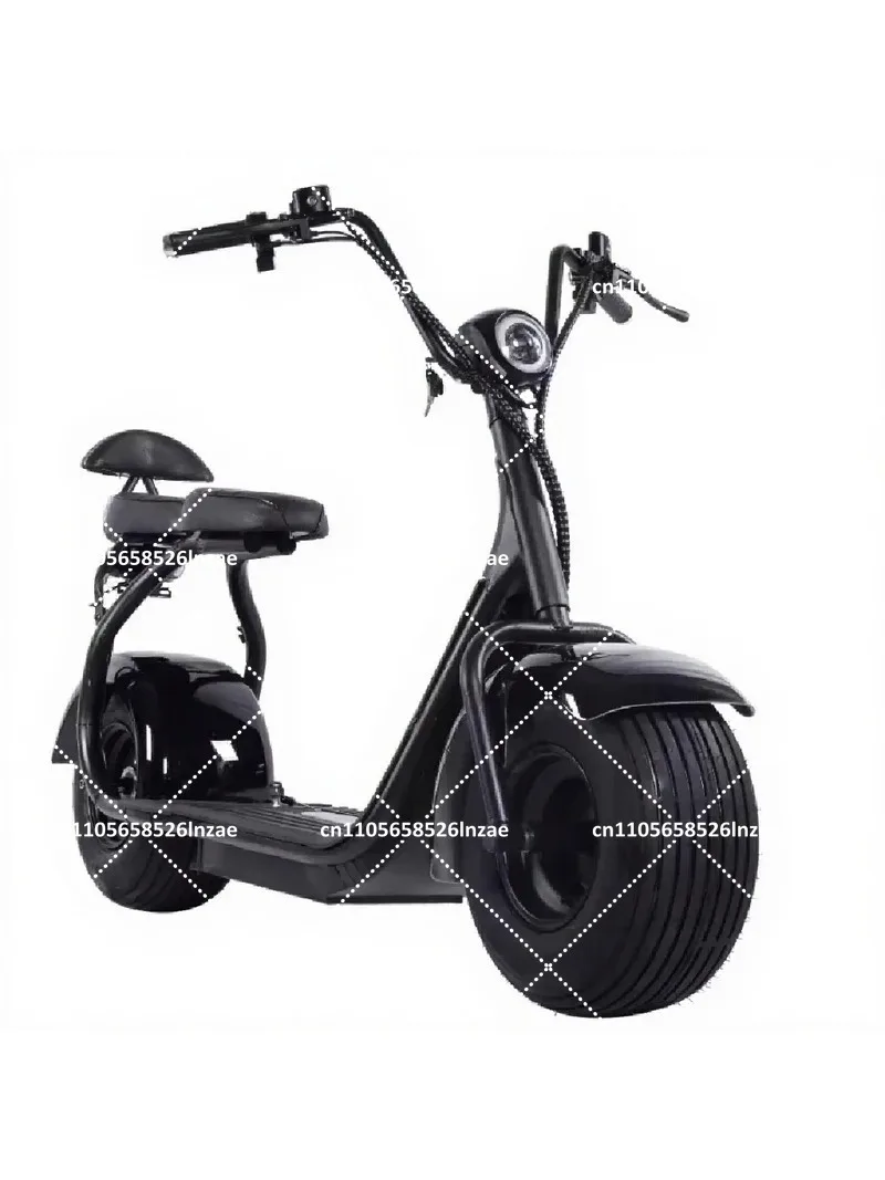 1500W Lithium Battery Electric Scooter with Large Tires for Adults and Kids