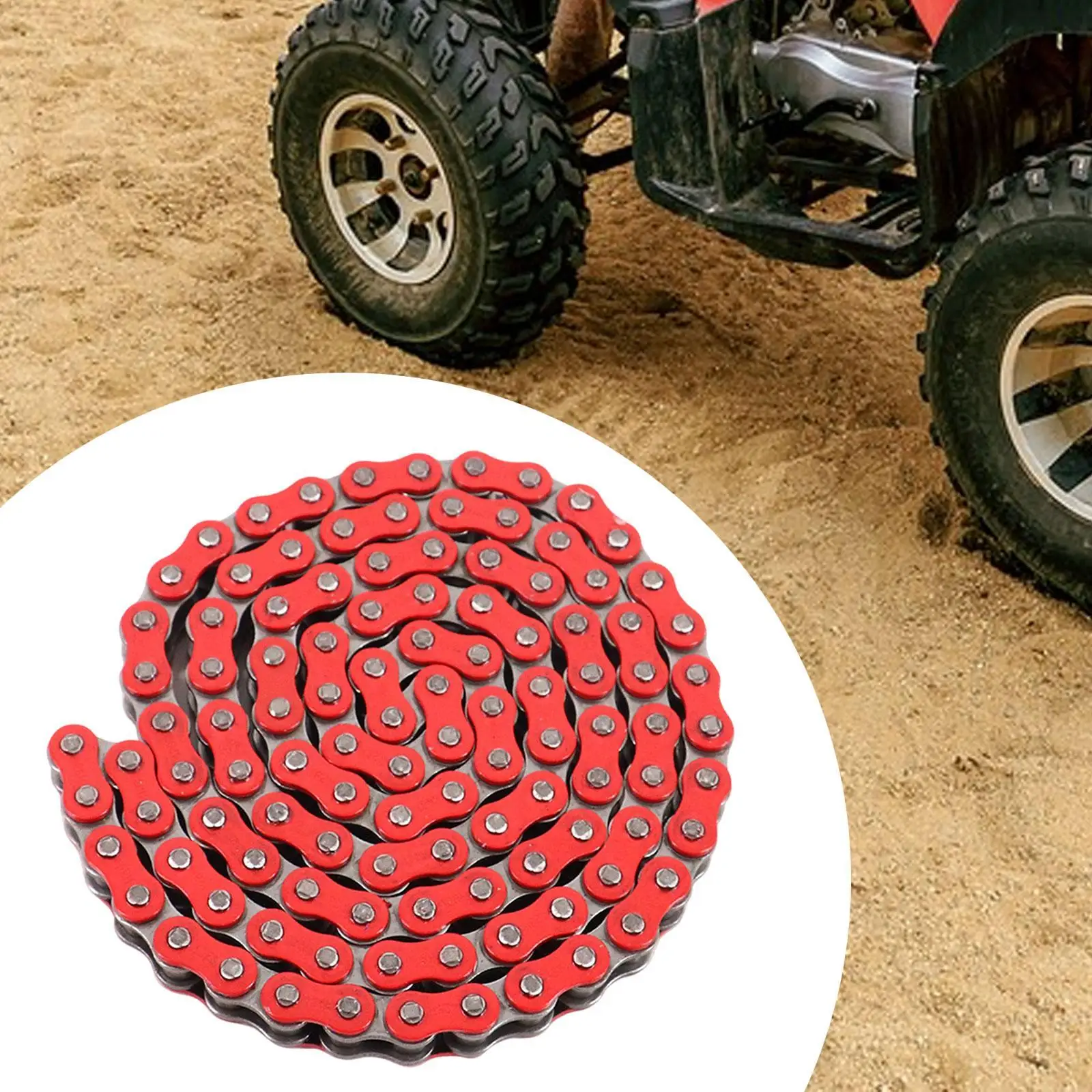428H Motorcycle Drive Chain Motorbike Replaces 110 Sections Motorcycle Modified