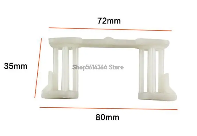 2 Pcs White Plastic Repairing Parts Support for Makita 4510 Sander